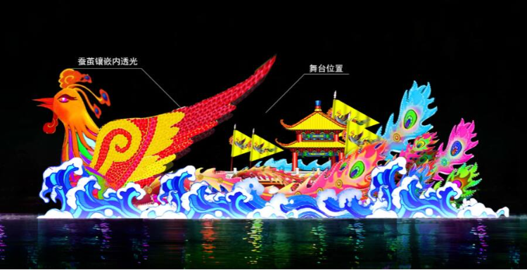 大型彩船“武皇威儀”設(shè)計(jì)介紹